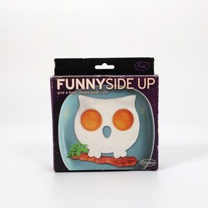 Fred Funny Side Up Owl Egg Mold Silicone Breakfast Fun Kitchen Gadget
